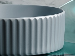 Ceramicanova Мебельная раковина Element 36 CN6057MHL серо-голубой матовый – фотография-5