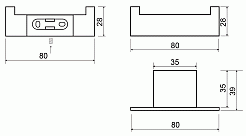 Bemeta Крючок Via 135006032 – фотография-2