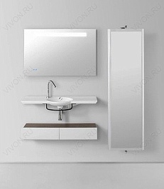 Jacob Delafon Зеркало "Formilia 80" с часами – фотография-3