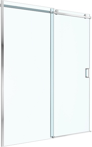 BelBagno Душевая дверь в нишу Soft Close-2 SOFT_CLOSE-2-BF-1-160-C-Cr 160x200 профиль хром стекло прозрачное – фото-1