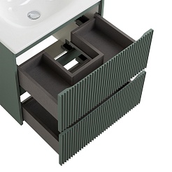 BelBagno Тумба под раковину Uno 60 подвесная Еловый матовый – фотография-6