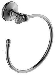 Art&Max Полотенцедержатель Antic Crystal AM-2680SJ-Cr – фотография-1