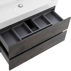 BelBagno Тумба с раковиной Molveno-46 80 подвесная ossido – фотография-9