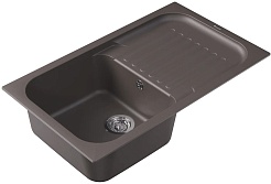 Florentina Мойка кухонная Арона 860 серый шелк – фотография-2