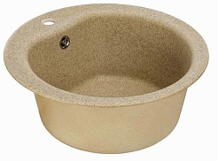 Акватон Кухонная мойка Мида песочный – фотография-3