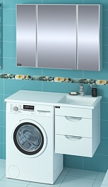 СанТа Мебель для ванной Лидер 38 R подвесная – фотография-1