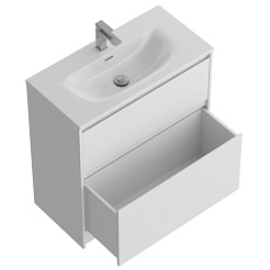 BelBagno Тумба с раковиной Kraft 39 80 напольная Bianco Opaco с раковиной BB-8099-3-80 – фотография-4