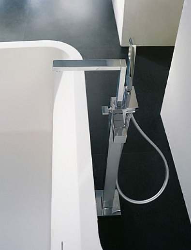 Cezares Смеситель напольный MOLVENO-VDP-01-Cr для ванны и душа – картинка-3