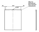 Aquanet Зеркало Lino 70 белое матовое – картинка-6