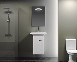  Мебель для ванной Торус 50 L белый – фотография-4