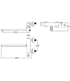 Lemark Смеситель универсальный "Yeti LM7834C" – фотография-2