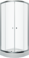 Triton Душевой уголок Альфа-хром 80/80 Щ0000049614