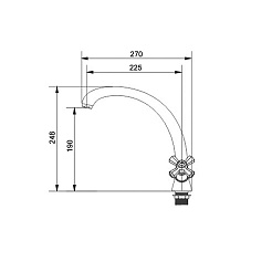 Raiber Смеситель для кухни Ventis R7002 – фотография-3