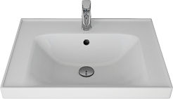 Mixline Мебельная раковина Dreja Грэйс 60 белая – фотография-3