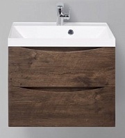 BelBagno Тумба с раковиной MARINO 600 Rovere Moro