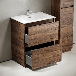 Sancos Мебель для ванной Libra Floor 70 дуб чарльстон – фотография-4