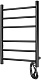 Domoterm Полотенцесушитель электрический Аврора DMT 109-6 40x60 ЧРН EK R черный – фотография-6