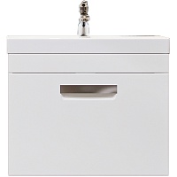 Velvex Тумба с раковиной Estea 60.1Y белая матовая