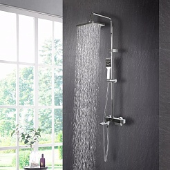 Mixline Душевая стойка 546106 хром – фотография-2