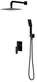 Omnires Душевая система SYSPM10BL (черная BLM) – фотография-1