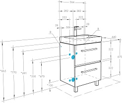 Акватон Мебель для ванной Ронда Pro 60 дуб сомерсет – фотография-17