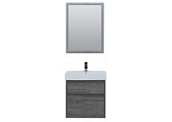 Aquanet Мебель для ванной Nova Lite 60 2 ящика, дуб рошелье – фотография-3