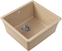 Florentina Мойка кухонная Вега 400 бежевая – фотография-2