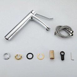 Gappo Смеситель для раковины G21 G1021-21 хром – фотография-4