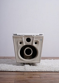 Esbano Унитаз Azalea подвесной безободковый белый матовый – фотография-10