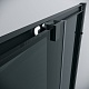 Grossman  Душевой уголок Cosmo 100x100x195 профиль черный матовый стекло тонированное – картинка-20