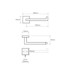 Bemeta Держатель туалетной бумаги Beta 132212032 – фотография-2