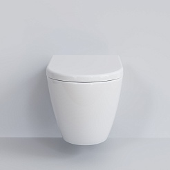 Ambassador Сиденье для унитаза Queen белое – фотография-3