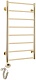 Domoterm Полотенцесушитель электрический Медея П8 400x800 EL золото – фотография-5