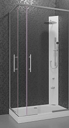 Kolpa San Душевая панель MINIMALIST 3F графит – фотография-4