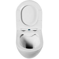 BelBagno Унитаз подвесной Amanda BB051CHR/BB051SC безободковый – фотография-7