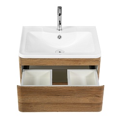 BelBagno Тумба с раковиной Albano 60 подвесная Rovere Rustico – фотография-4