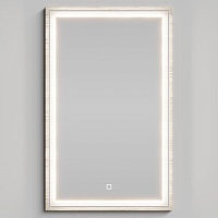 Водолей Зеркало Лайт 50 ореховый дубослив светлый