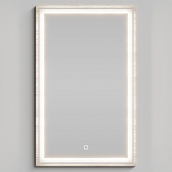 Водолей Зеркало Лайт 50 ореховый дубослив светлый – фотография-1