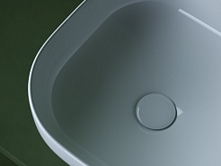 Ceramicanova Мебельная раковина Element 38 CN5032 белая – фотография-3