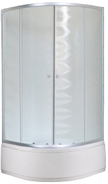 Royal Bath Душевой уголок RB EKO 90 BK-M 90х90х200 – фотография-1