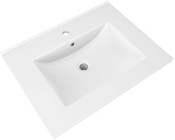 Teymi Тумба с раковиной Vitra 60 подвесная дуб/белый – фотография-8