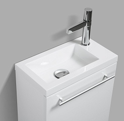 Parly Тумба с раковиной Tight 40 подвесная белая – фотография-6