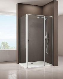 Allen Brau Душевой уголок Priority 140x80 3.31010.00/3.31013.00 хром – фотография-9