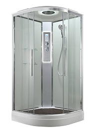 Avacan Душевая кабина 110/110 EM2011LEDT прозрачная – фотография-1