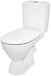 Керамин Унитаз-компакт Палермо с жестким сиденьем – фотография-1