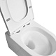 Azario Унитаз подвесной Blanco AZ-9003WT безободковый белый – фотография-24