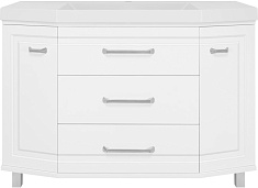 Misty Тумба с раковиной Терра 110 белая