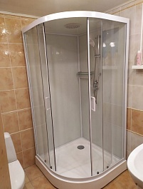 Frank Душевая кабина F420 white с крышей – фотография-4