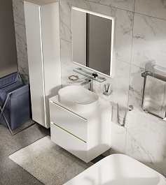 Allen Brau Зеркало Activity 70 1.340026.BGM синий матовый – фотография-3