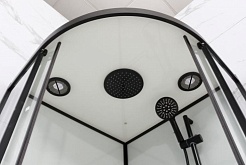 Frank Душевая кабина F410 black с крышей – фотография-6